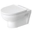 Duravit No.1 Wall Hung Rimless Toilet - White - 25620900002