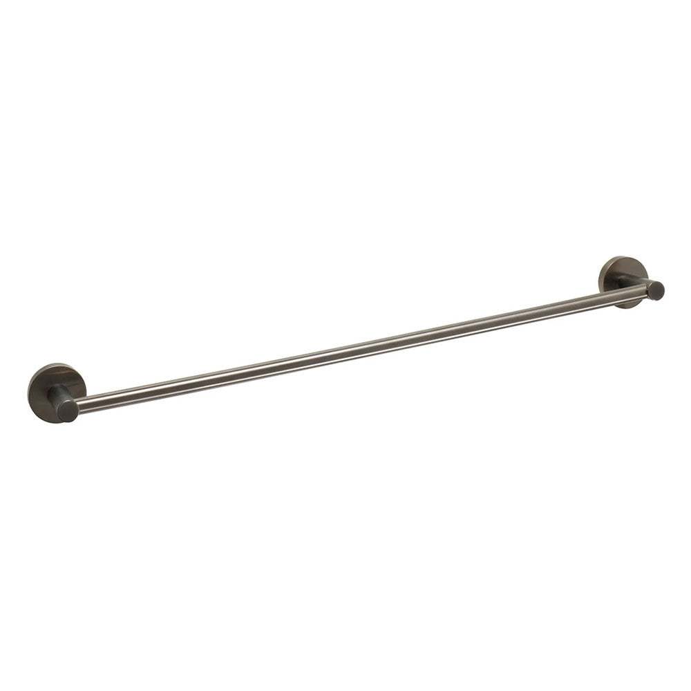 JTP Vos Brushed Black Towel Rail 600mm stainless steel wall-mounted bar for bathroom towels