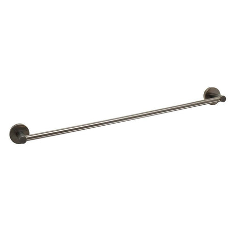JTP Vos Brushed Black Towel Rail 600mm stainless steel wall-mounted bar for bathroom towels