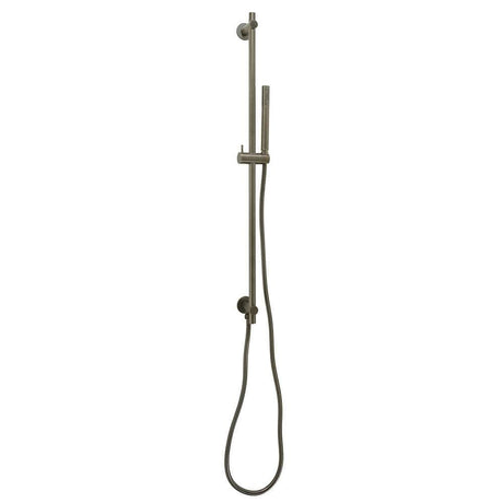 JTP Vos brushed black rail kit slider with integrated wall outlet and durable construction