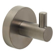 JTP Vos Single Robe Hook brushed black finish modern bathroom accessory