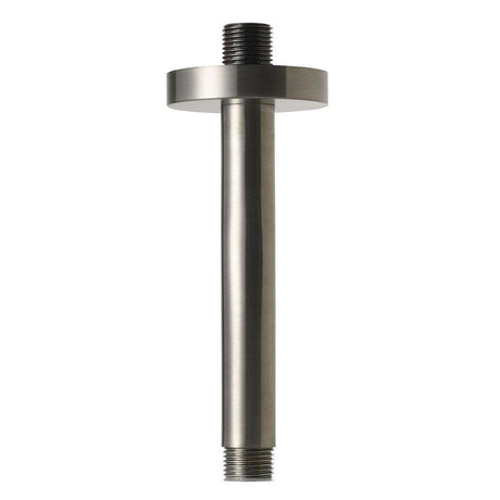 JTP Vos Ceiling Mounted Brushed Black Shower Arm - 27218BBL - TAP 'N' SHOWER
