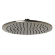 JTP Vos Round Brushed Black Shower Head 250mm - 27250BBL