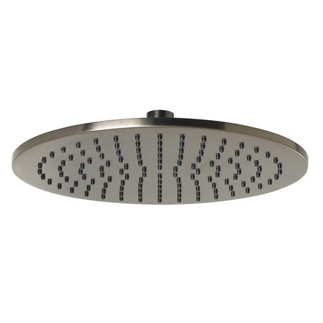 JTP Vos Round Brushed Black Shower Head 250mm - 27250BBL