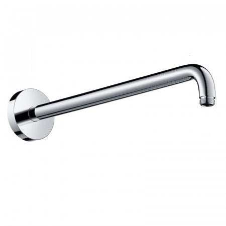 Hansgrohe Shower Arm 38.9 cm chrome finish brass durable bathroom fixture