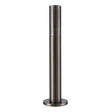 JTP Vos Pullout brushed black bathroom handset with waste drain, sleek cylindrical design