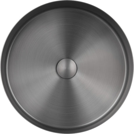 JTP VOS Grade 316 Stainless Steel Counter Top Basin - Brushed Black - 27CTR360BBL