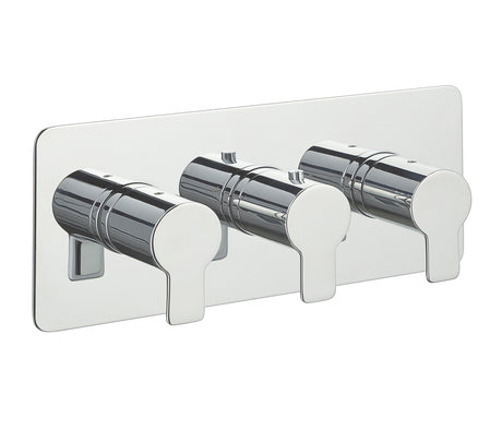 JTP Amore 3 Outlets Thermostat Shower Valve - Chrome - 79692