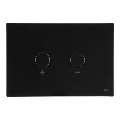 JTP Steel Pneumatic Matt Black Flush Plate - FPMB