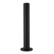 Matt black JTP Vos pullout handheld shower handset with waste drain and modern sleek design