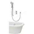 Aqualisa Dream Concealed Thermostatic Mixer Dual Outlet With Adj Kit & Bath Fill - Round - DRMDCV2.ADBTXRND - TAP 'N' SHOWER