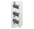 JTP Amore 3 Outlets Thermostat Shower Valve - Chrome - 79691
