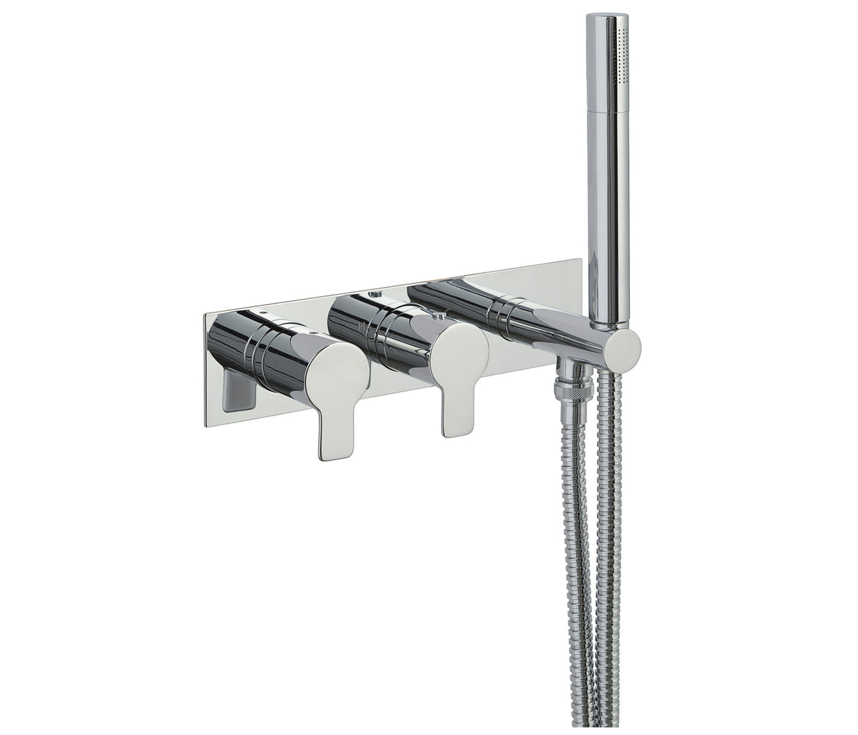 JTP Amore 2 Outlets Thermostat Shower Valve - Chrome - 79868