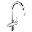 Grohe Red Duo Single-lever Sink Mixer 1/2″ - Chrome - 30033000