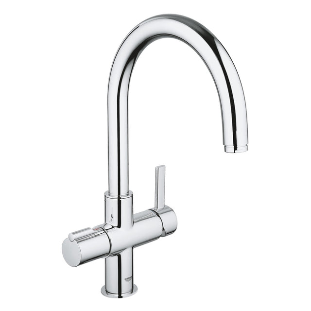 Grohe Red Duo Single-lever Sink Mixer 1/2″ - Chrome - 30033000