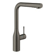 Grohe Essence Single - lever Sink Mixer 1/2″ - Brushed Hard Graphite - 30270AL0 - TAP 'N' SHOWER