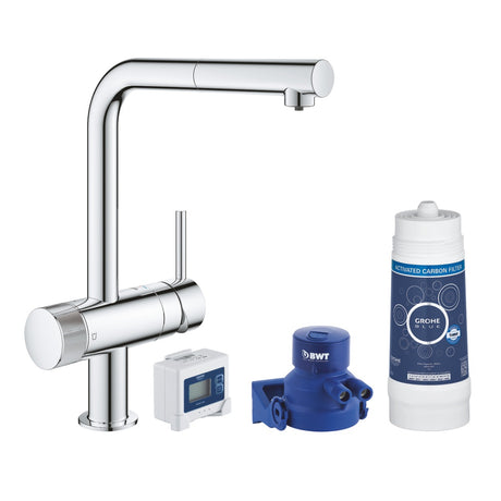 Grohe Blue Pure Minta Starter Kit - Chrome - 30382000
