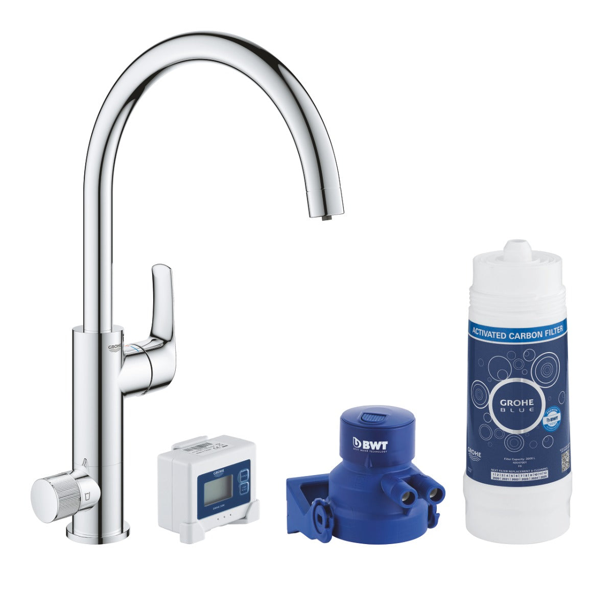 Grohe Blue Pure Eurosmart Starter Kit - Chrome - 30383000