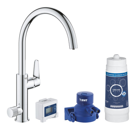 Grohe Blue Pure Baucurve Starter Kit - Chrome - 30385000