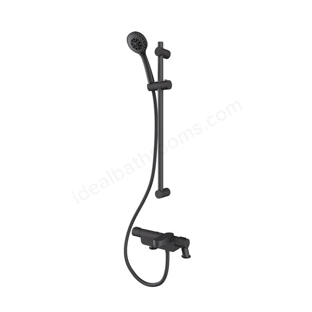 Aqualisa Midas 220 Bath Shower Mixer - Matt Black - MD220BSM.MB - TAP 'N' SHOWER