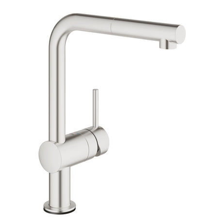 Grohe Minta Touch Electronic Single-lever Sink Mixer 1/2″ - Supersteel - 31360DC1