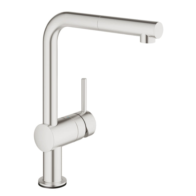 Grohe Minta Touch Electronic Single-lever Sink Mixer 1/2″ - Supersteel - 31360DC1
