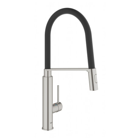 Grohe Concetto Single-lever Sink Mixer 1/2″ - Super Steel - 31491DC0