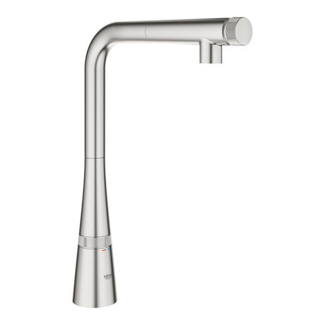 Grohe Zedra Smartcontrol Sink Mixer With Smartcontrol - Supersteel - 31593DC2