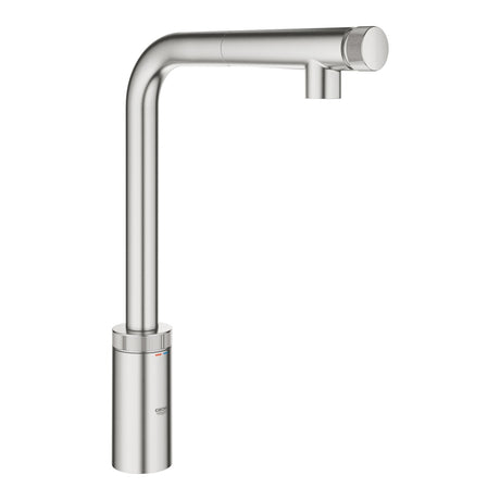 Grohe Minta Smartcontrol Sink Mixer With Smartcontrol - Supersteel - 31613DC0