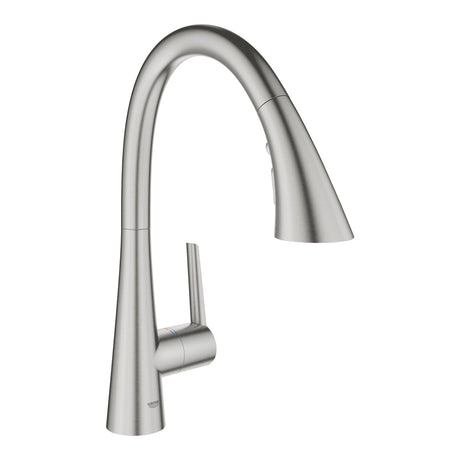 Grohe Zedra Single lever Sink Mixer 1/2″ - Supersteel - 32294DC2