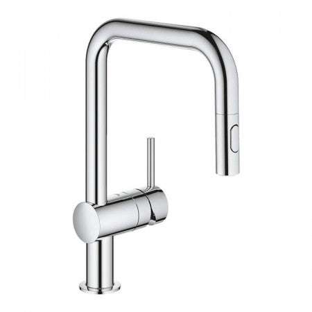 Grohe Minta Single-Lever Kitchen Sink Mixer U-Spout - Chrome - 32322002