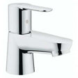 Grohe BauEdge Basin Pillar Tap - Chrome - 20421