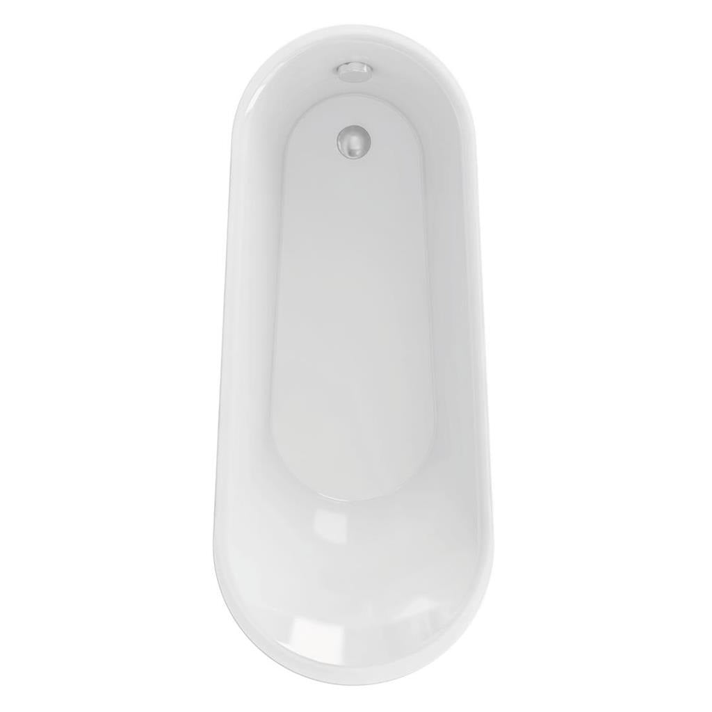 Eastbrook Richmond Freestanding Bath 1620mm x 690mm - White - 33.0019 - TAP 'N' SHOWER