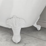 Eastbrook Richmond Freestanding Set of 4 Bath Legs - White - 33.0032 - TAP 'N' SHOWER
