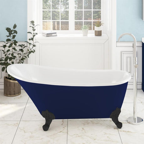 Eastbrook Richmond Freestanding Set of 4 Bath Legs - Matt Black - 33.0033 - TAP 'N' SHOWER