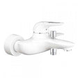 Grohe Eurostyle Single - Lever Bath/Shower Mixer - Moon White - 33591LS3 - TAP 'N' SHOWER