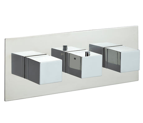 JTP Athena 3 Outlets Thermostat Shower Valve - Chrome - 86692