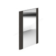 Oakham Vermont Rectangular Bathroom Mirror 600mm x 450mm - Dark Grey