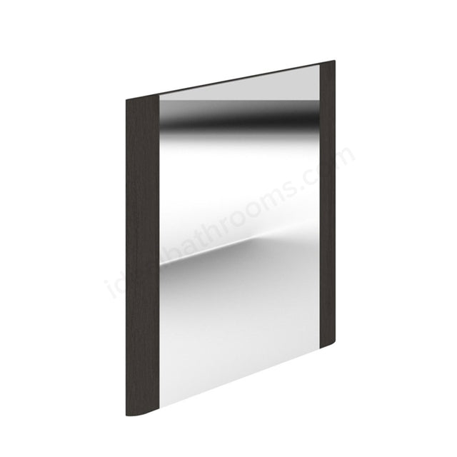 Oakham Vermont Bathroom Mirror 600mm x 600mm - Dark Grey