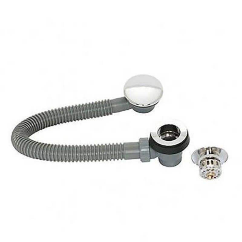 Rak Bath Waste and Overflow - Chrome - RAKL9022