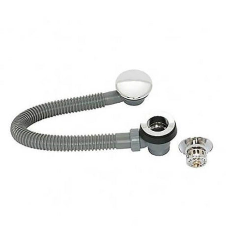 Rak Bath Waste and Overflow - Chrome - RAKL9022