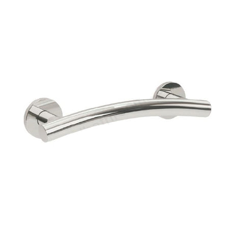 Bathex Yardley Arched Stainless Steel Grab Rail 600mm - Mirror Polish - 19022MP