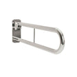 Bathex Professional Double Arm Hinged Support Rail 760mm - Sateen Polish - 34910