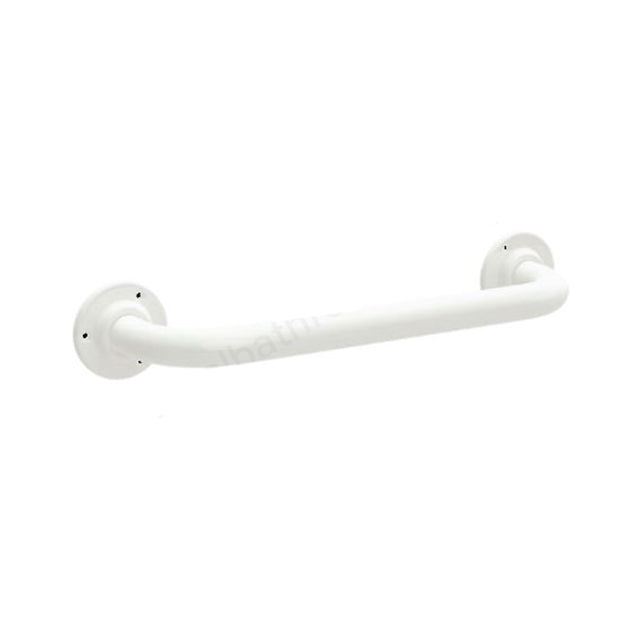 Bathex Professional Stainless Steel Grab Rail 300mm - White - 30700