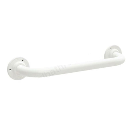 Bathex Professional Stainless Steel Grab Rail 450mm - White - 30800