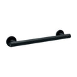 Bathex Yardley Grab Rail 25mm S/SConcealed Fixings  450mm - Matt Black - 17001MB