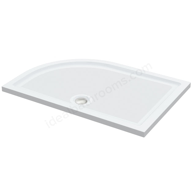 Oakham Spring Qaudrant Anti-Slip Shower Tray 1000mm x 800mm - Left Hand