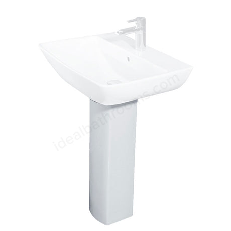 Oakham Jasmine Full Pedestal Only - White