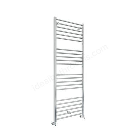Oakham Silea Straight Towel Rail 1600mm x 600mm Chrome