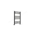 Oakham Silea Straight Towel Rail 800mm x 500mm Anthracite